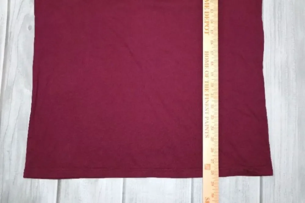 Old Spruce Brewing Happy Trails Beer Men's XL Maroon T-Shirt West Virgina Tree